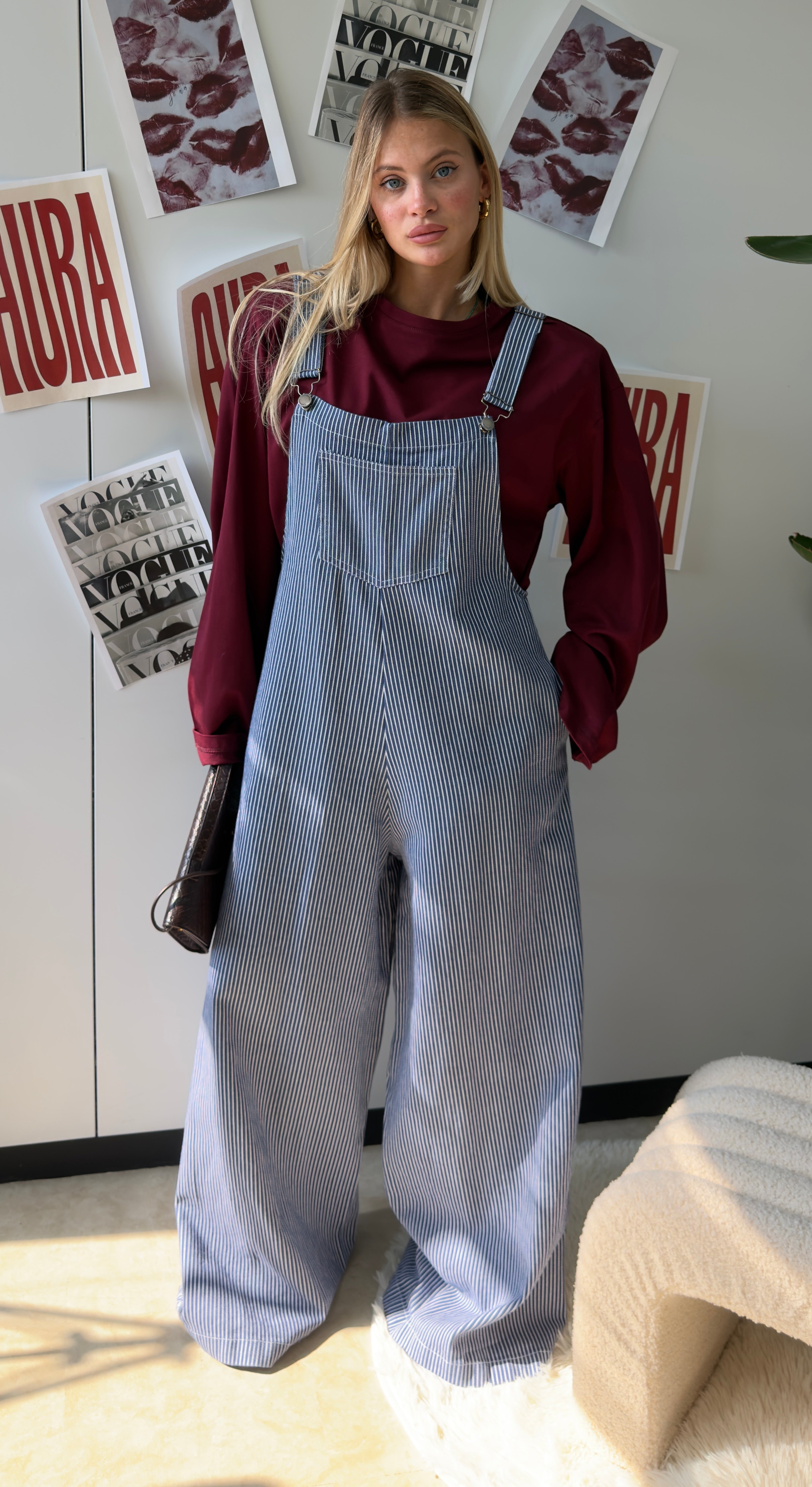 Salopette Blue By Lumina